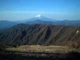 幕営地から富士山