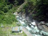 糸魚川−静岡構造線の露頭