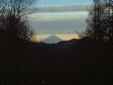富士見平小屋から眺める富士山