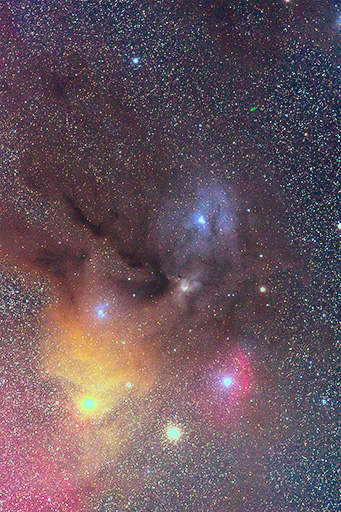 rho Ophiuchi nebula